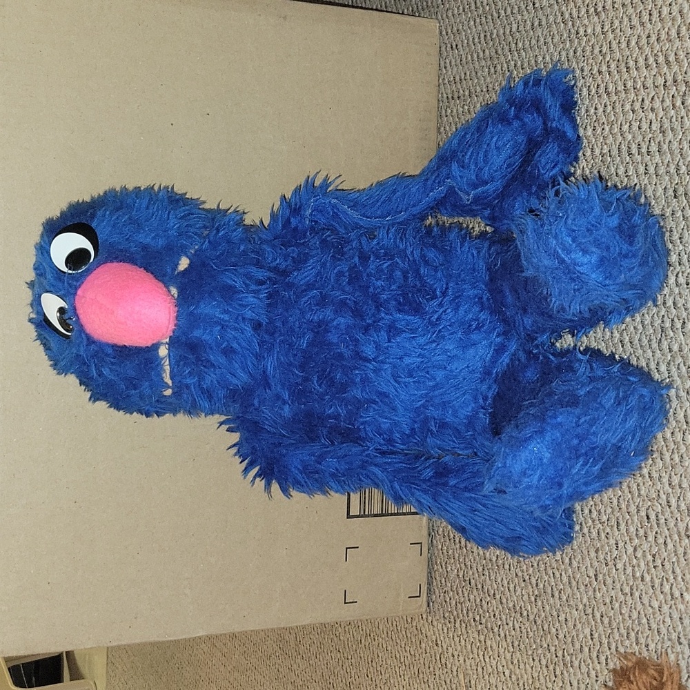Grover plush toy